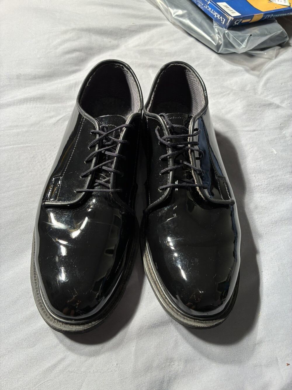 Altama High-gloss Military/Uniform Oxford Police Dress Shoes Men's sz 10